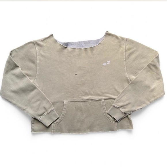 Obey Tops - Obey Light Olive Green Sweatshirt Size Medium